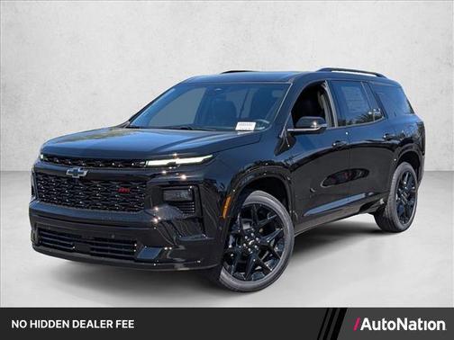Mosaic Black Metallic 2026 Chevrolet Traverse RS