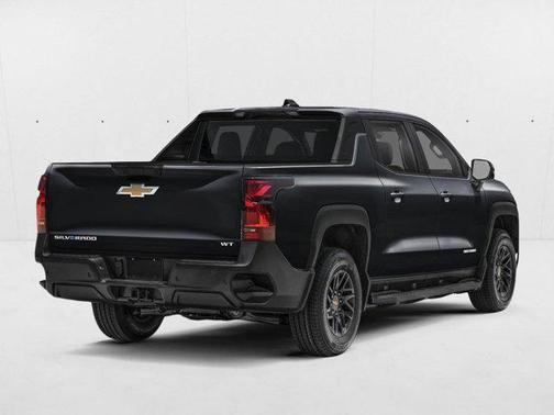 Black 2026 Chevrolet Silverado EV Custom - Standard Range 4WD