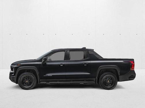 Black 2026 Chevrolet Silverado EV Custom - Standard Range 4WD
