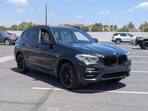 Black Sapphire Metallic 2019 BMW X3 sDrive30i