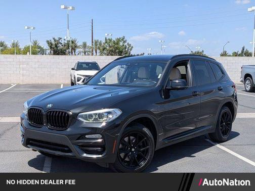 Black Sapphire Metallic 2019 BMW X3 sDrive30i