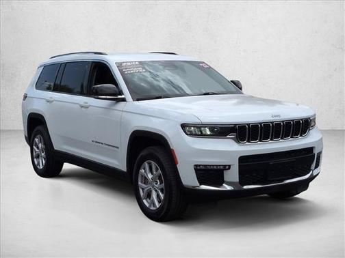 Bright White Clearcoat 2022 Jeep Grand Cherokee L Limited