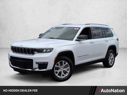 Bright White Clearcoat 2022 Jeep Grand Cherokee L Limited