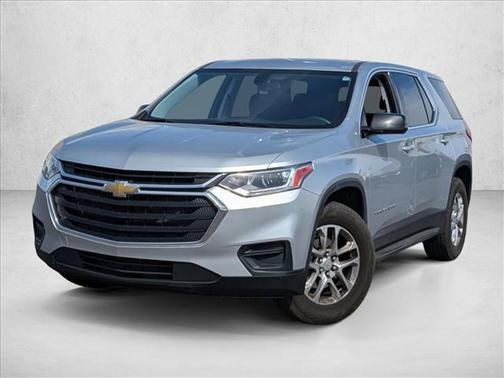 Silver Ice Metallic 2020 Chevrolet Traverse LS
