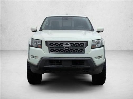 Glacier White 2023 Nissan Frontier SV