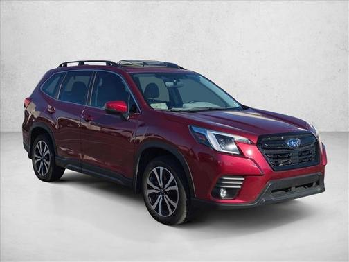 Crimson Red Pearl 2024 Subaru Forester Limited
