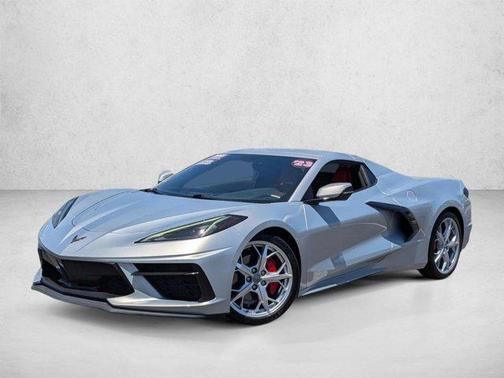 Silver Flare Metallic 2023 Chevrolet Corvette Stingray w/1LT