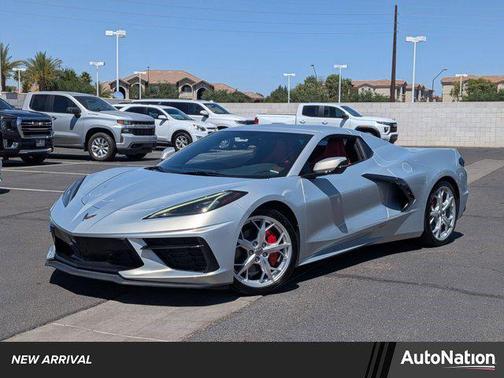 Silver Flare Metallic 2023 Chevrolet Corvette Stingray w/1LT
