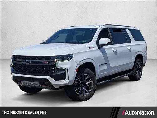 Summit White 2021 Chevrolet Suburban 4WD Z71
