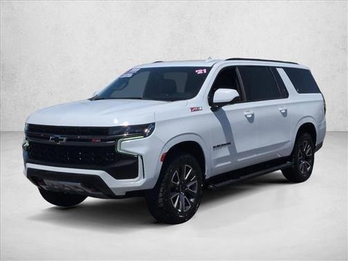 Summit White 2021 Chevrolet Suburban 4WD Z71