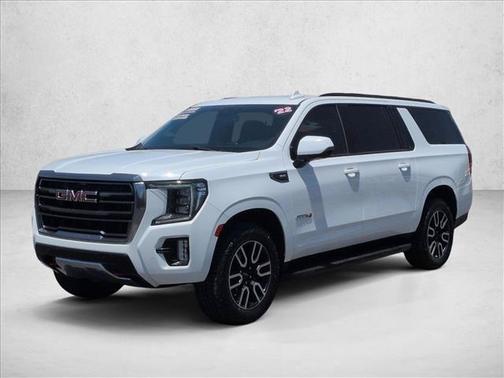 Summit White 2022 GMC Yukon XL 4WD AT4