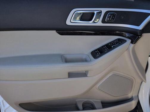 WHITE PLATINUM MET TRI-COAT 2015 Ford Explorer Limited