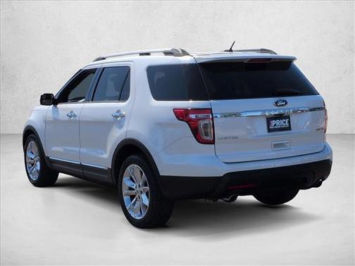 WHITE PLATINUM MET TRI-COAT 2015 Ford Explorer Limited