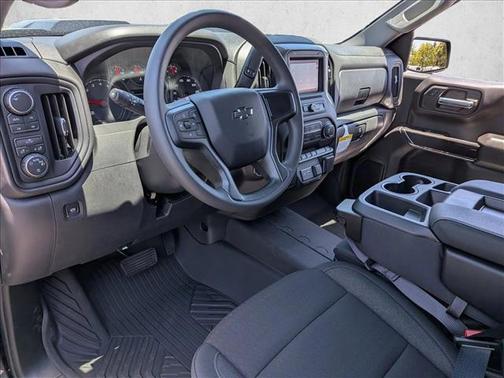 Black 2026 Chevrolet Silverado 1500 Custom Trail Boss