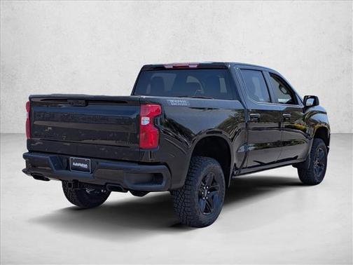 Black 2026 Chevrolet Silverado 1500 Custom Trail Boss
