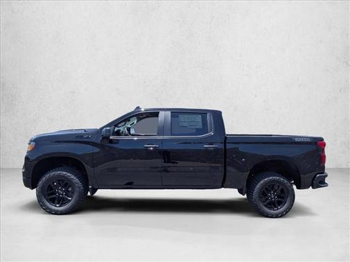 Black 2026 Chevrolet Silverado 1500 Custom Trail Boss