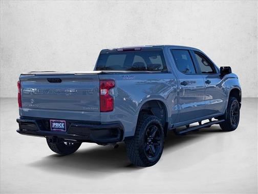 Slate Gray Metallic 2025 Chevrolet Silverado 1500 Custom Trail Boss