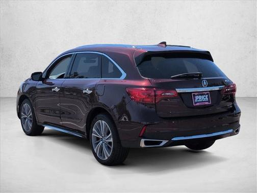 Dark Cherry Pearl 2017 Acura MDX 3.5L