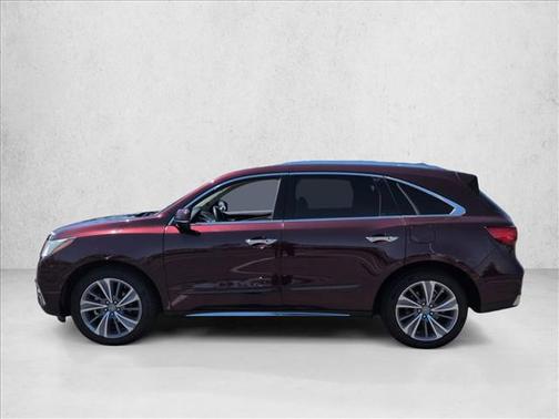 Dark Cherry Pearl 2017 Acura MDX 3.5L