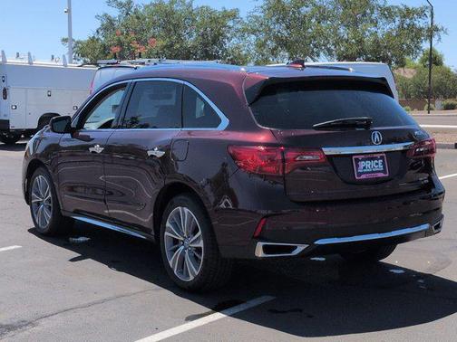 Dark Cherry Pearl 2017 Acura MDX 3.5L