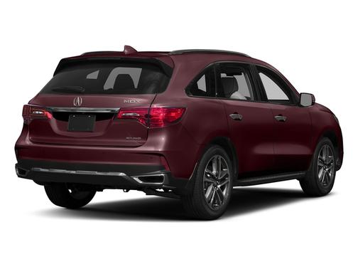 Dark Cherry Pearl 2017 Acura MDX 3.5L