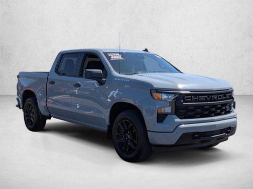 Slate Gray Metallic 2025 Chevrolet Silverado 1500 Custom