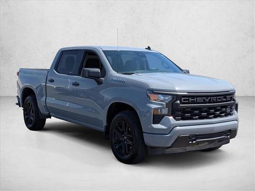 Slate Gray Metallic 2025 Chevrolet Silverado 1500 Custom