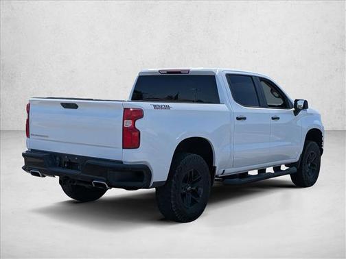 Summit White 2021 Chevrolet Silverado 1500 Custom Trail Boss