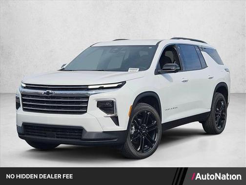 Summit White 2026 Chevrolet Traverse LT