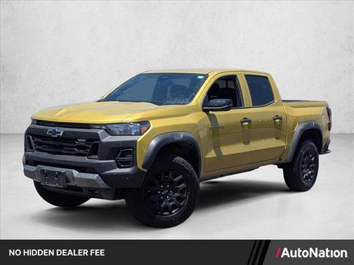 Nitro Yellow Metallic 2023 Chevrolet Colorado Trail Boss