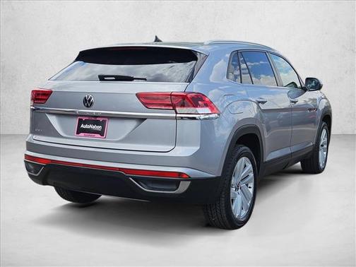 Silver/Gray 2021 Volkswagen Atlas Cross Sport 3.6L V6 SE w/Technology
