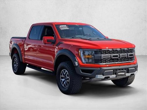 Code Orange Metallic 2022 Ford F-150 Raptor