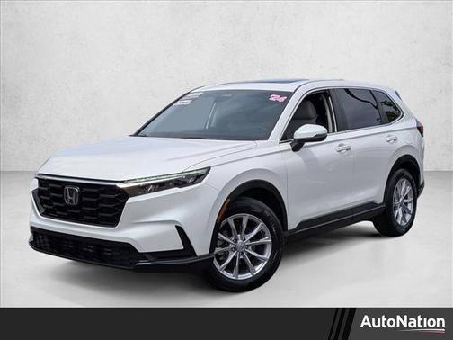 Platinum White Pearl 2024 Honda CR-V EX 2WD