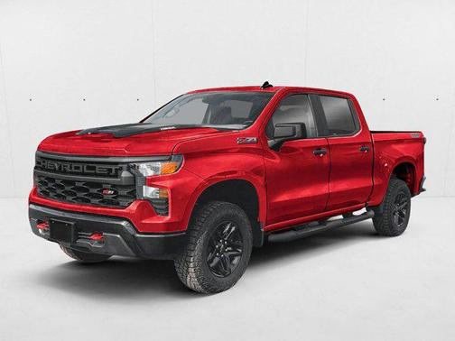Red Hot 2026 Chevrolet Silverado 1500 Custom Trail Boss