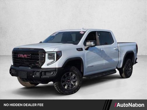 Summit White 2025 GMC Sierra 1500 AT4X