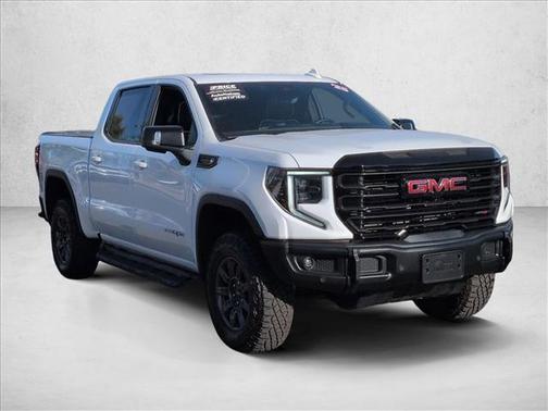 Summit White 2025 GMC Sierra 1500 AT4X
