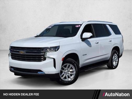 Summit White 2024 Chevrolet Tahoe LT
