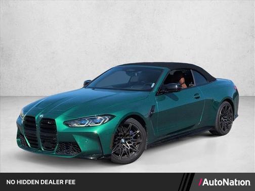 Isle of Man Green Metallic 2022 BMW M4 Competition xDrive