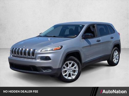 Billet Silver Metallic Clearcoat 2014 Jeep Cherokee Sport