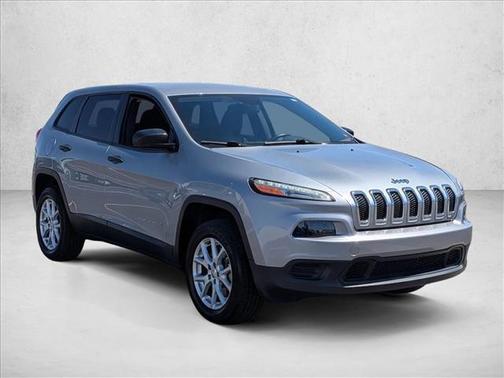 Billet Silver Metallic Clearcoat 2014 Jeep Cherokee Sport