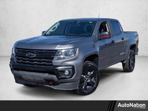 Satin Steel Metallic 2021 Chevrolet Colorado LT