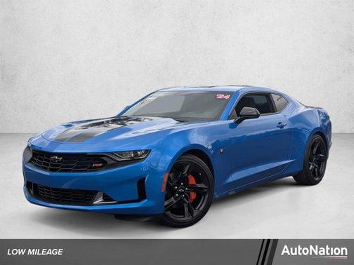 Riptide Blue Metallic 2024 Chevrolet Camaro 1LT