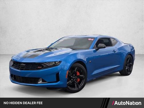 Riptide Blue Metallic 2024 Chevrolet Camaro 1LT
