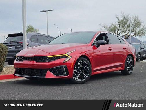 Runway Red 2025 Kia K5 GT-Line