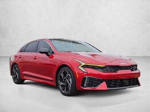 Runway Red 2025 Kia K5 GT-Line