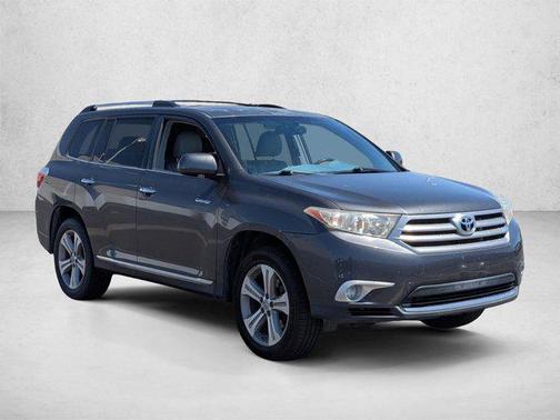 Magnetic Gray Metallic 2013 Toyota Highlander Limited
