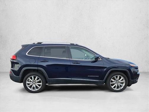 True Blue Pearlcoat 2015 Jeep Cherokee Limited