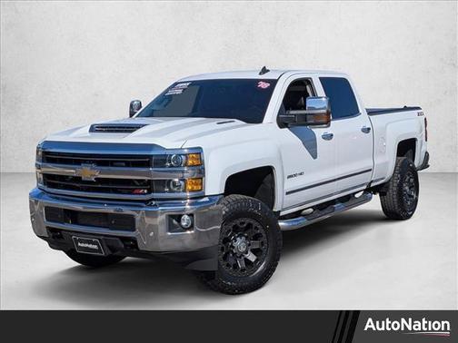 Summit White 2018 Chevrolet Silverado 2500 LTZ
