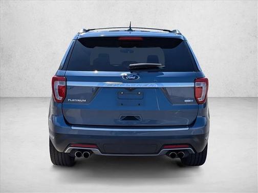 BLUE METALLIC 2018 Ford Explorer Platinum