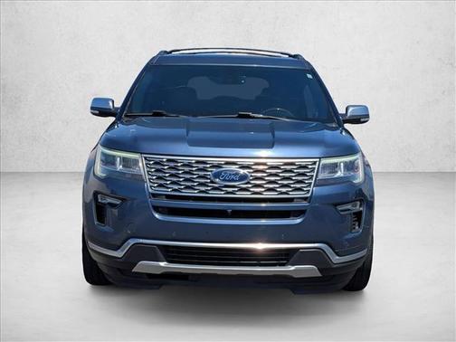 BLUE METALLIC 2018 Ford Explorer Platinum